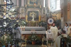 Poświęcenie tablicy śp. o. Romana Dąbrowskiego 2022 r.